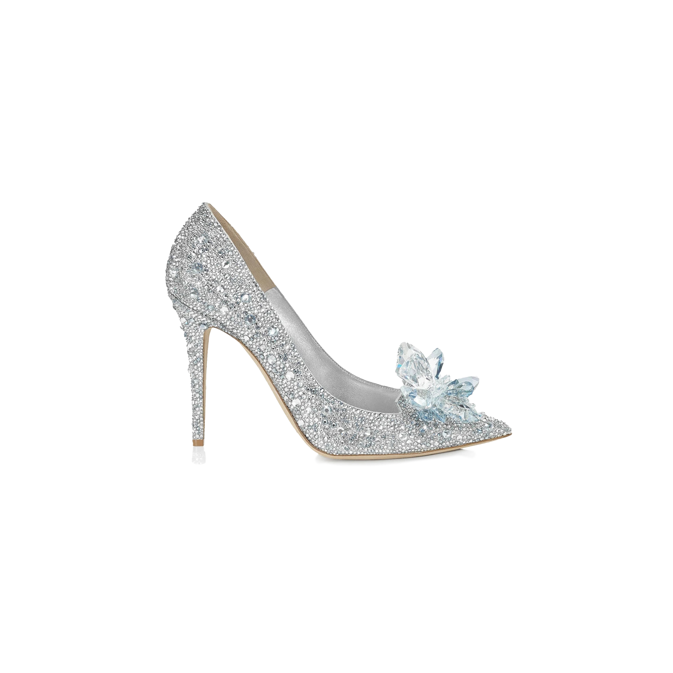 JIMMY CHOO AVRIL CRYSTAL COVERED POINTY TOE PUMPS AVRILSXU